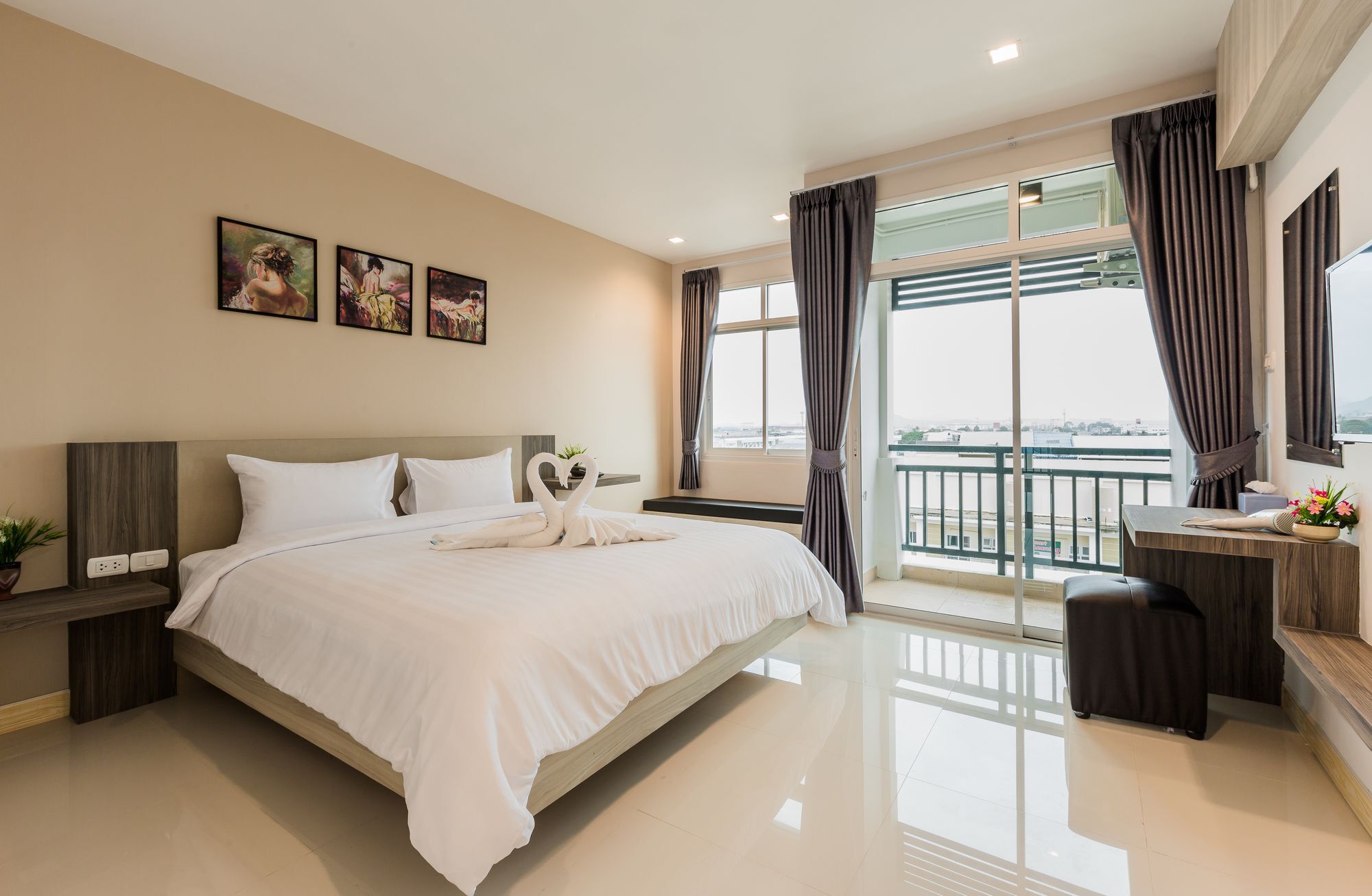 Evergreen Suite Hotel Surat Thani Dış mekan fotoğraf