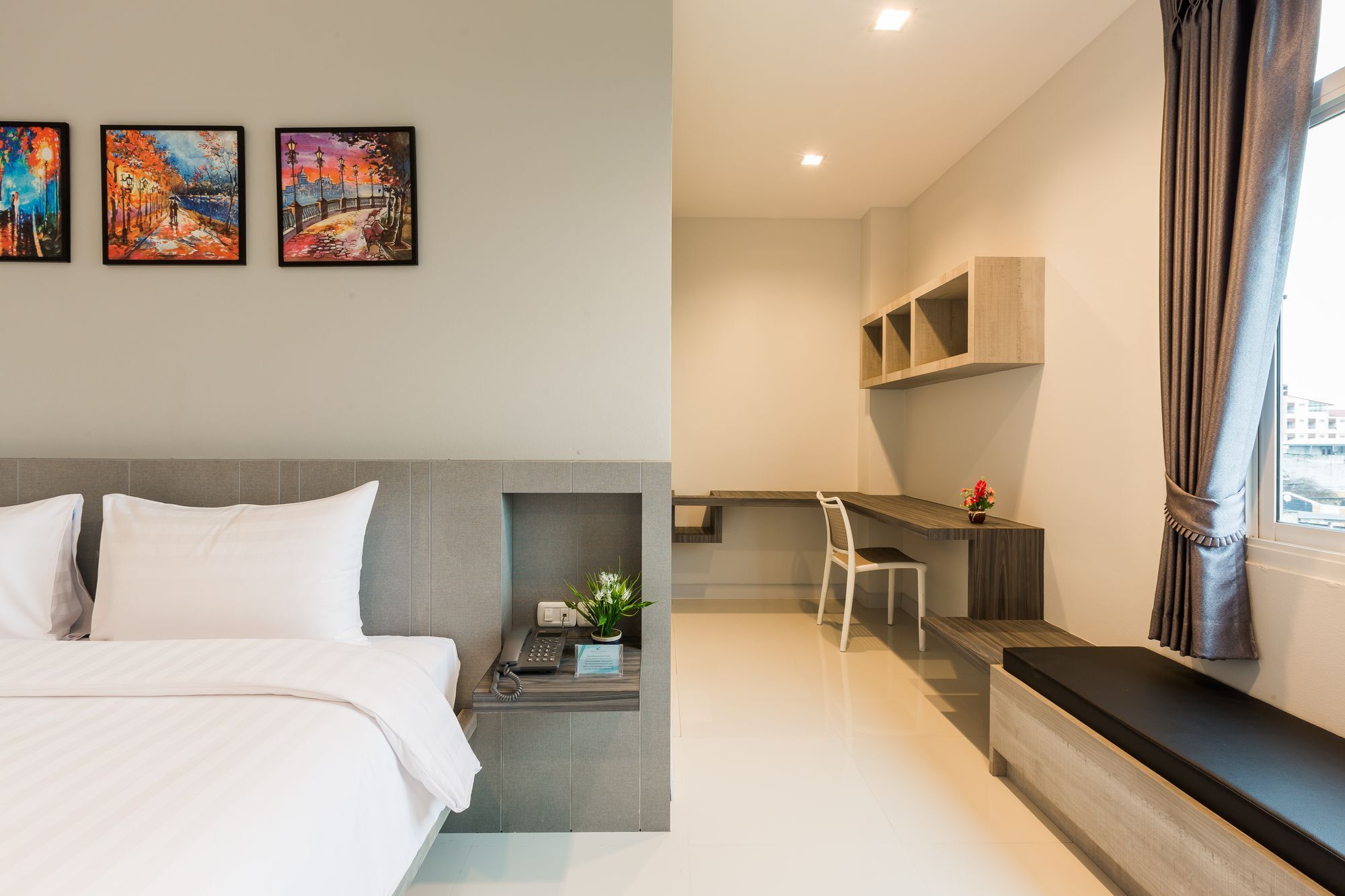 Evergreen Suite Hotel Surat Thani Dış mekan fotoğraf