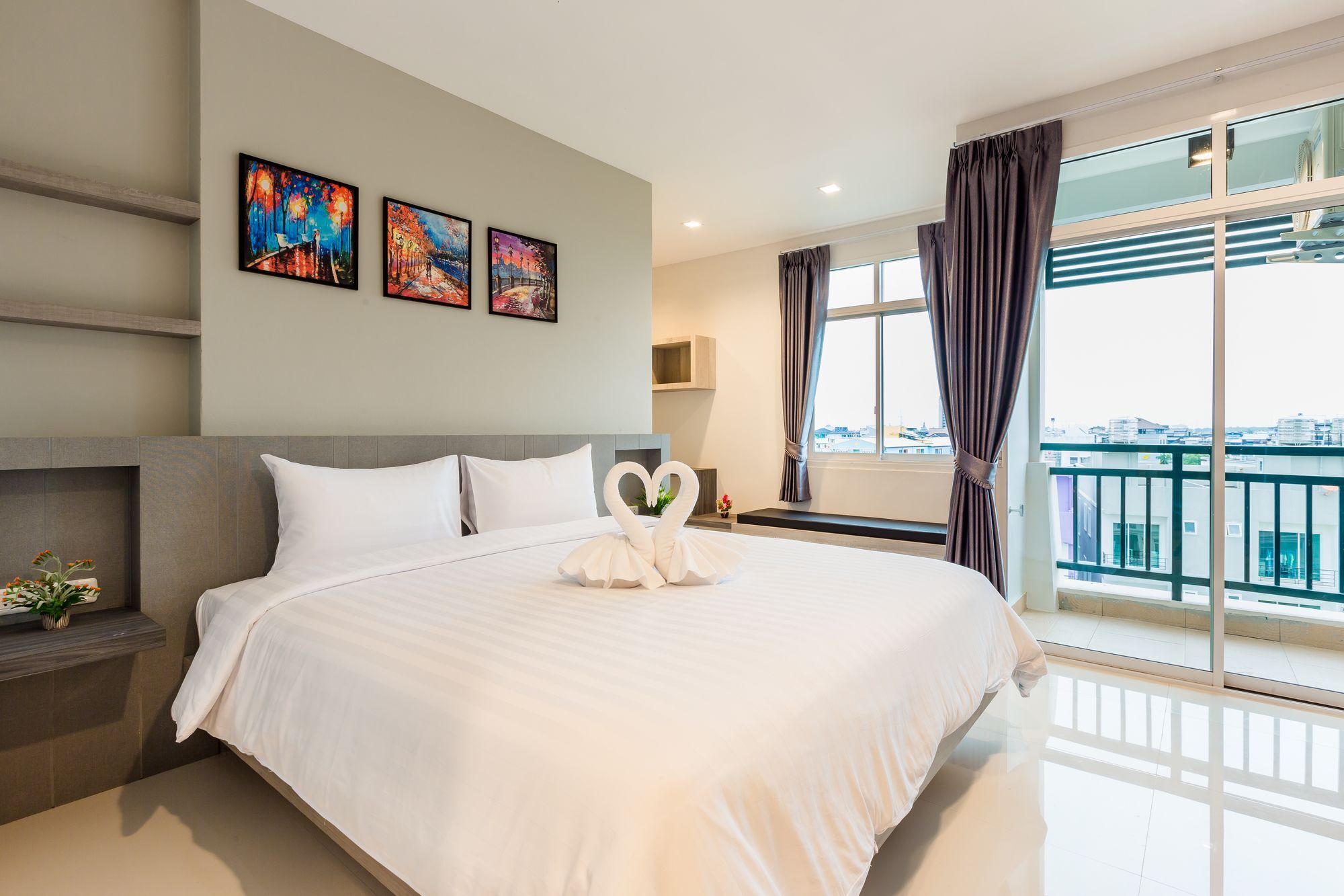 Evergreen Suite Hotel Surat Thani Dış mekan fotoğraf